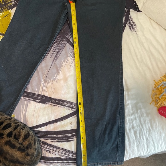 GUC David Kahn Jeans 5 Pocket Bootcut Jeans, Black, Size 14 - Picture 8 of 9